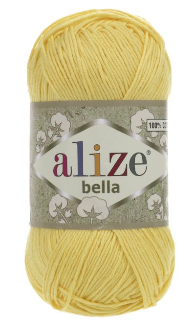 Alize Bella 110 - citronová žlutá