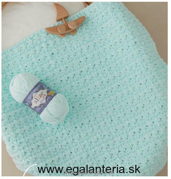 Alize Velluto 532 - tmavě zelená