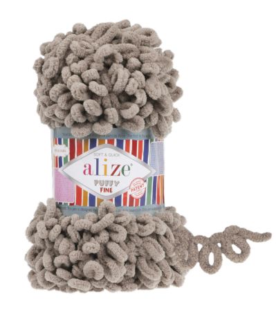 Alize Puffy Fine 990 - svetla holubí 