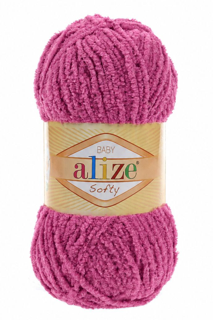 Alize Softy 178 - růžovo-fialová
