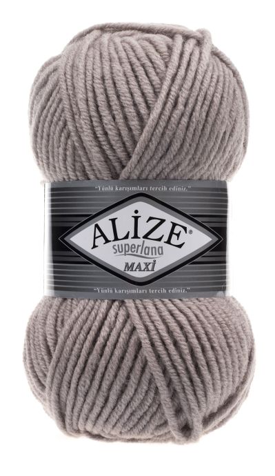 Alize Superlana Maxi 652 - šedý kouř