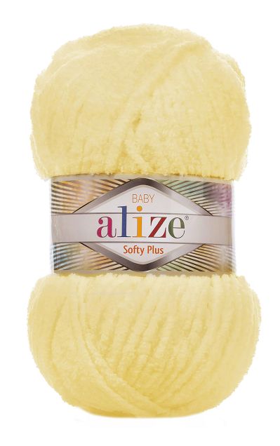 Alize Softy Plus 13 - světle žlutá