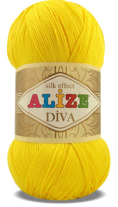 Alize Diva 110 - žlutá