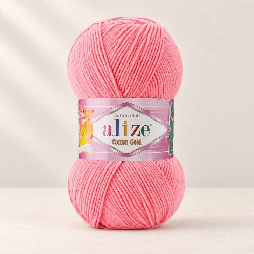 Alize Cotton Gold 170 - ružová