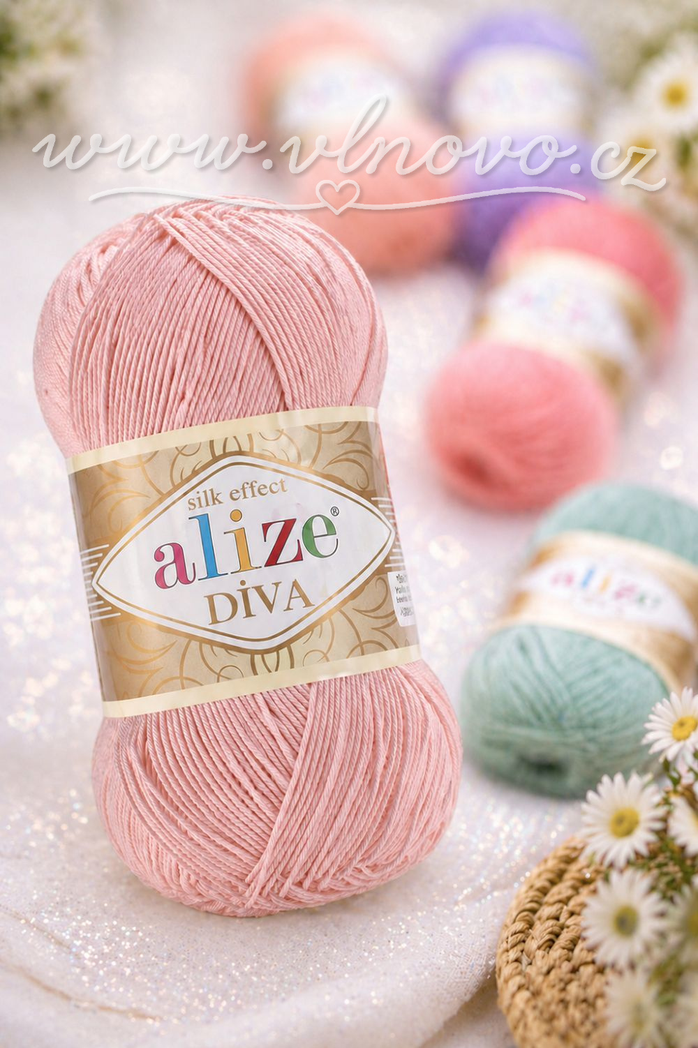Alize Diva 161 - starorůžová