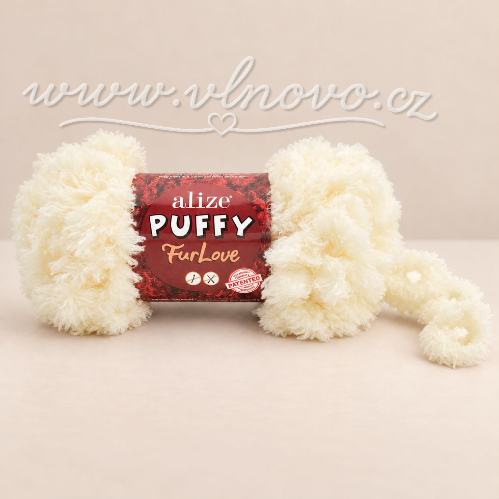 Alize Puffy FurLove 62 - máslová