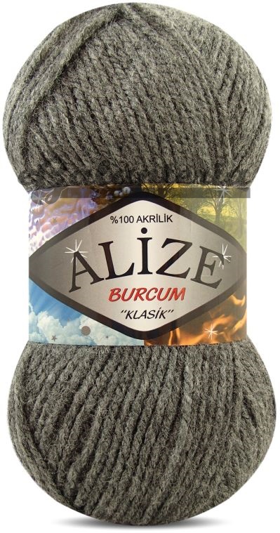 Alize Burcum Klasik 196 - tmavě šedá