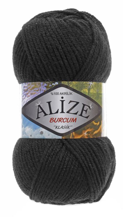 Alize Burcum Klasik 60 - černá