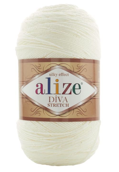 Alize Diva Stretch 450 - perlová
