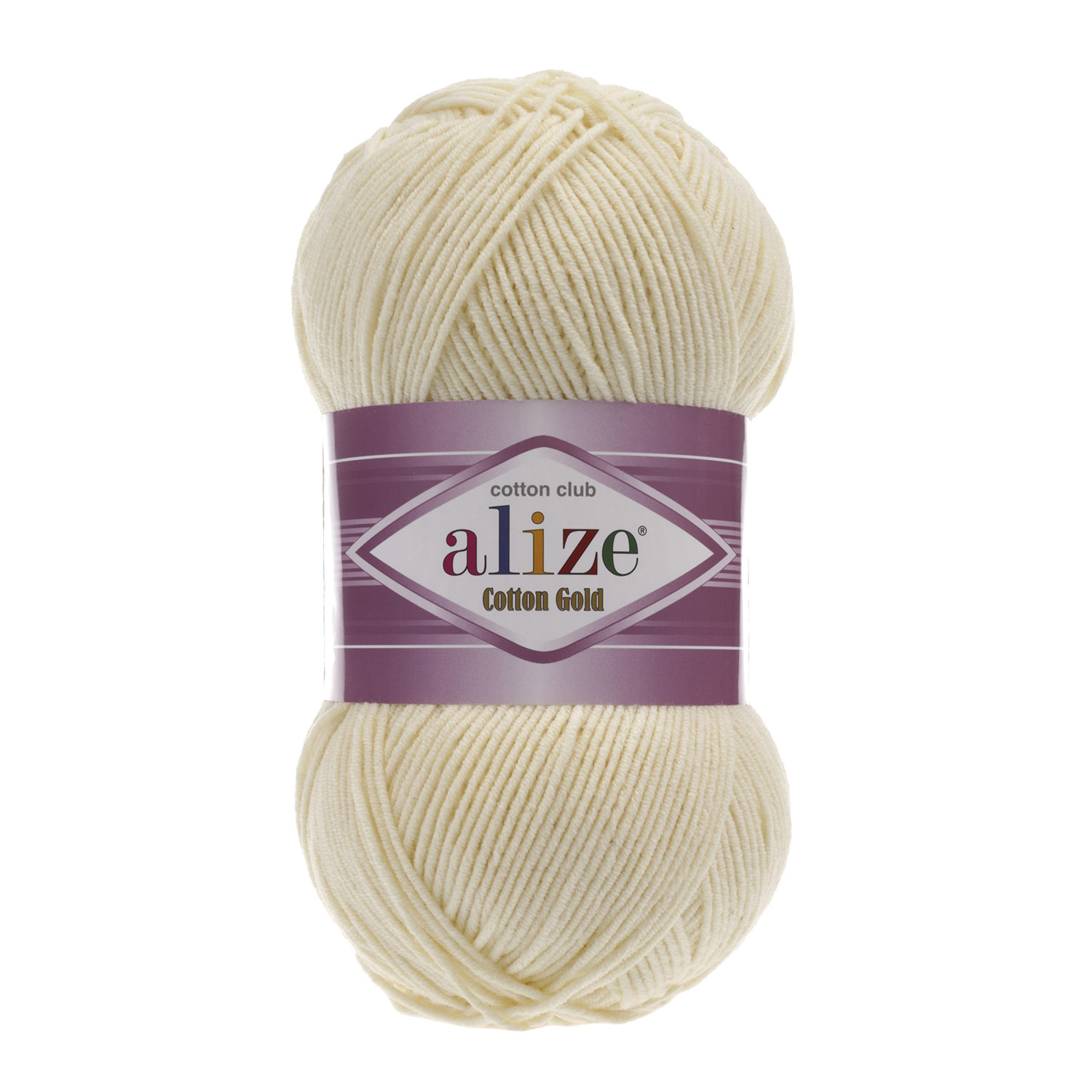 Alize Cotton Gold 01 - máslová