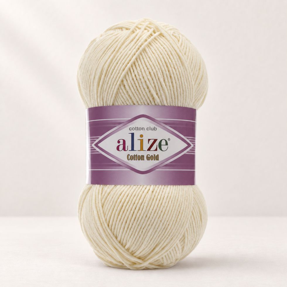 Alize Cotton Gold 01 - máslová