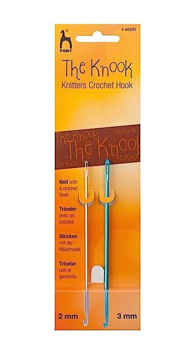 Knook sada - háčky s ouškem - vel.:  2 a 3 mm