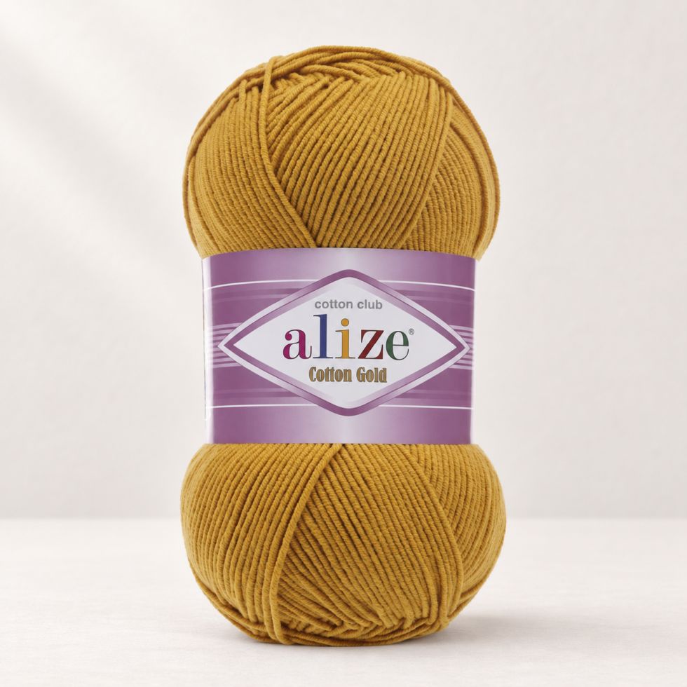 Alize Cotton Gold 02 - hořčice