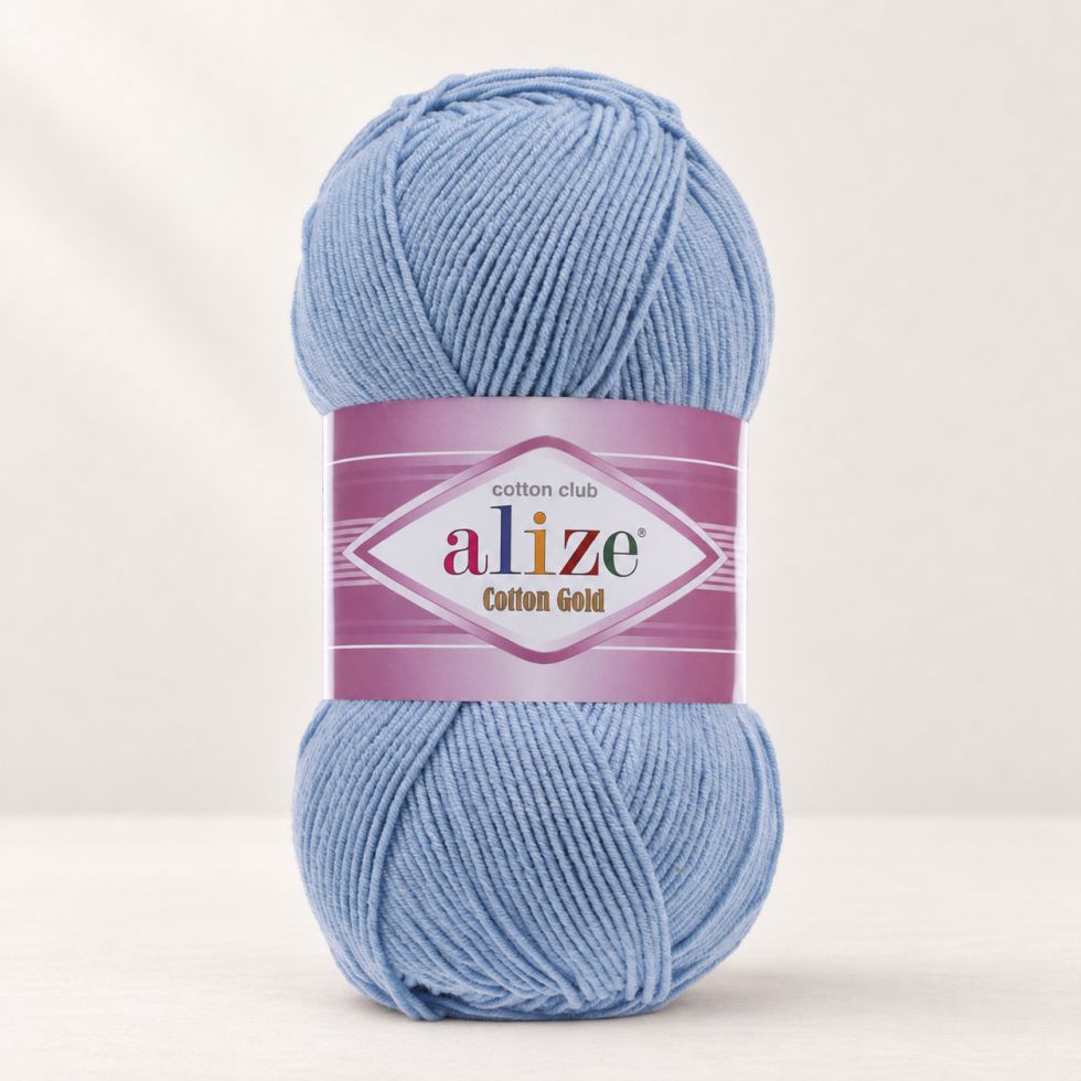 Alize Cotton Gold 40 - světlá modrá