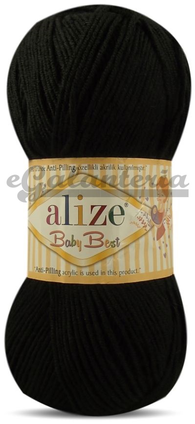 Alize Baby Best 60 - černá