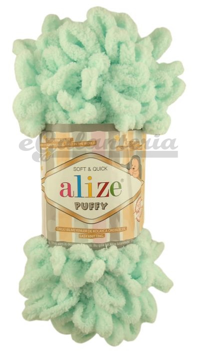 Alize Puffy 15 - máta zelená