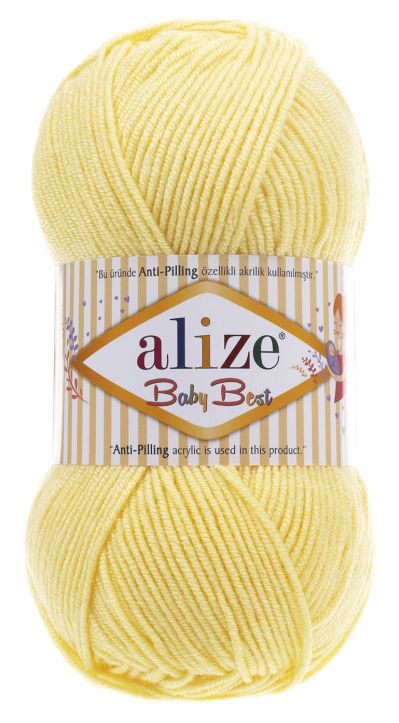 Alize Baby Best 250 - světlá žlutá