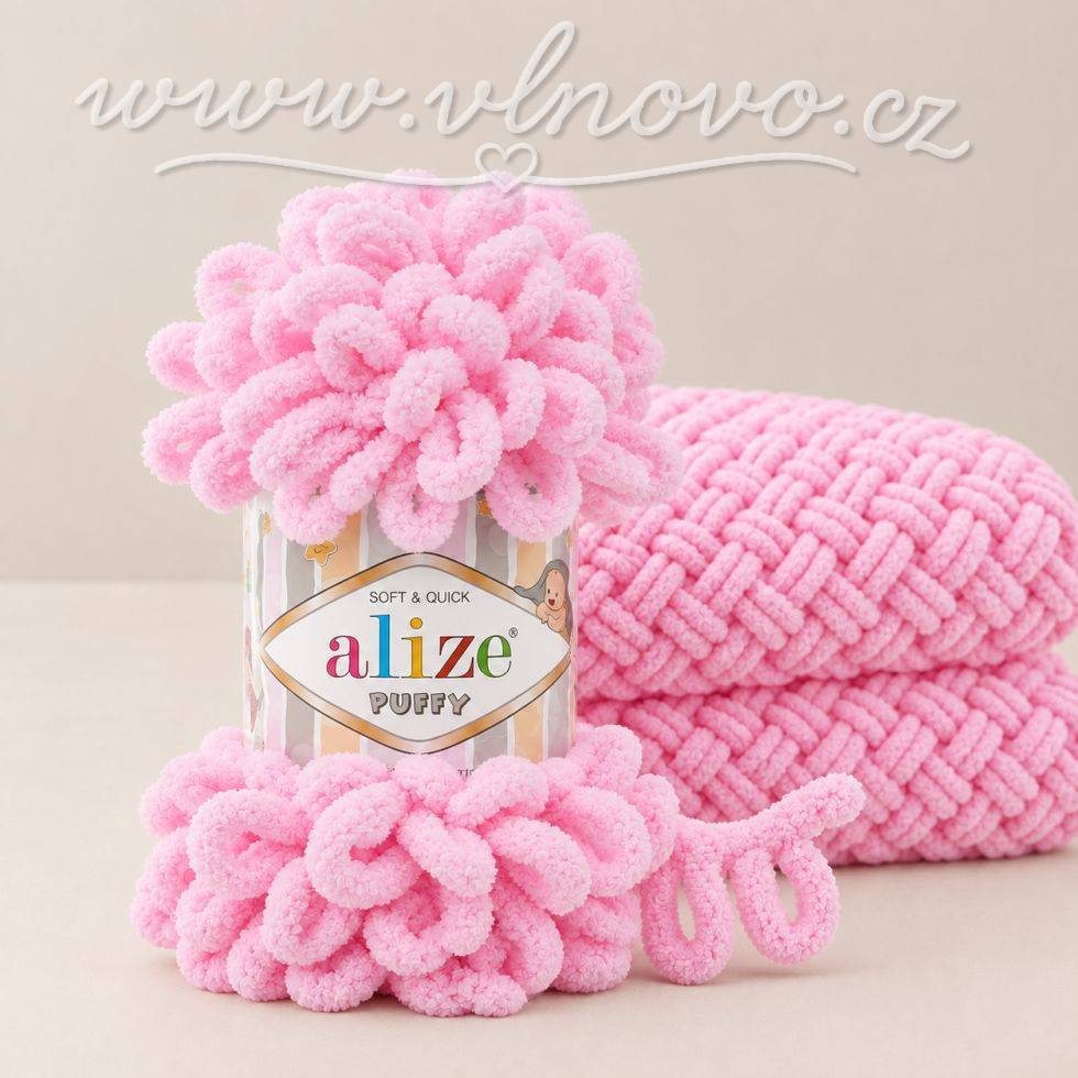 Alize Puffy 31 - světle růžová