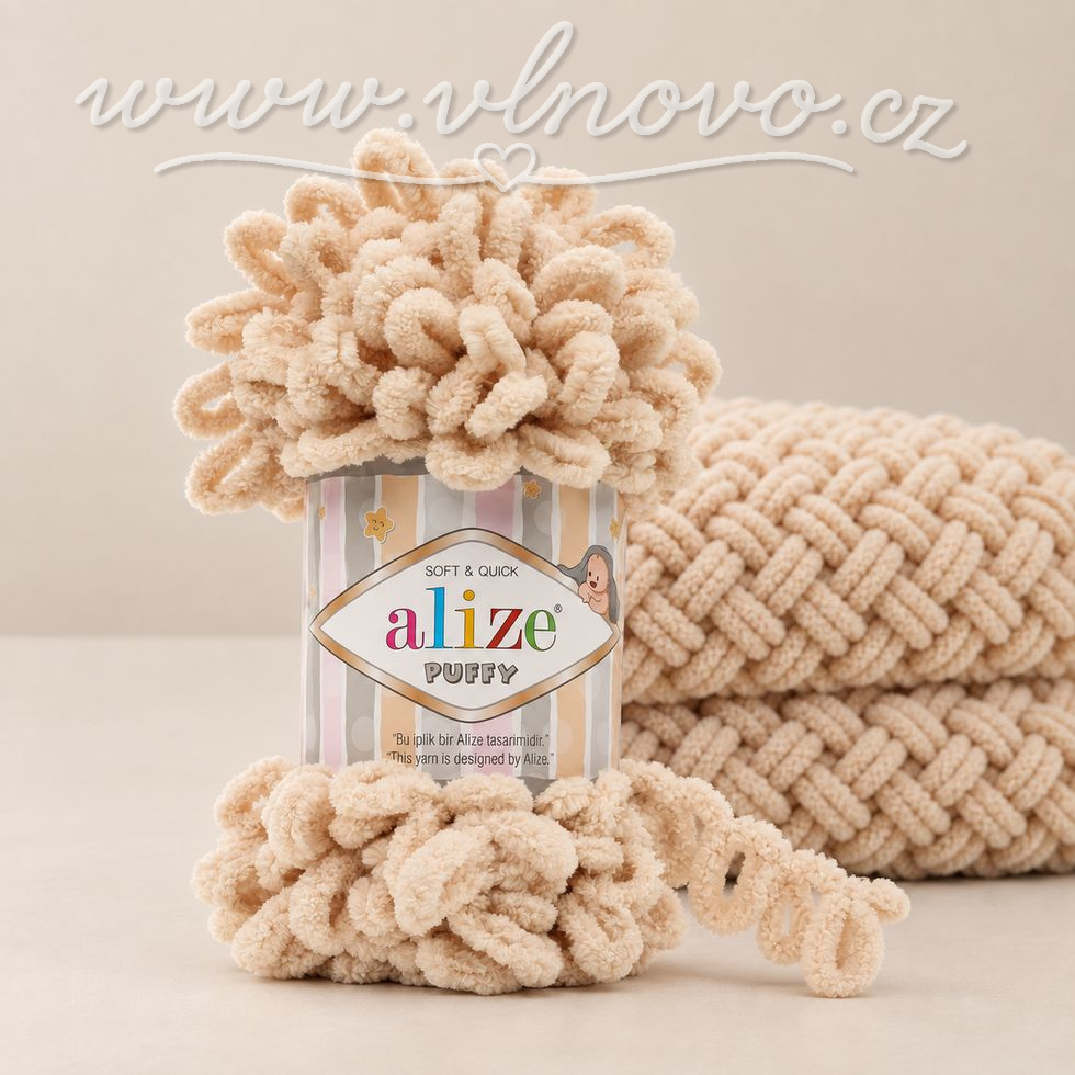 Alize Puffy 310 - béžová