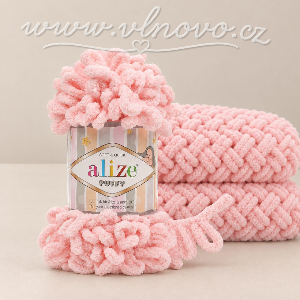 Alize Puffy 340 - lososová