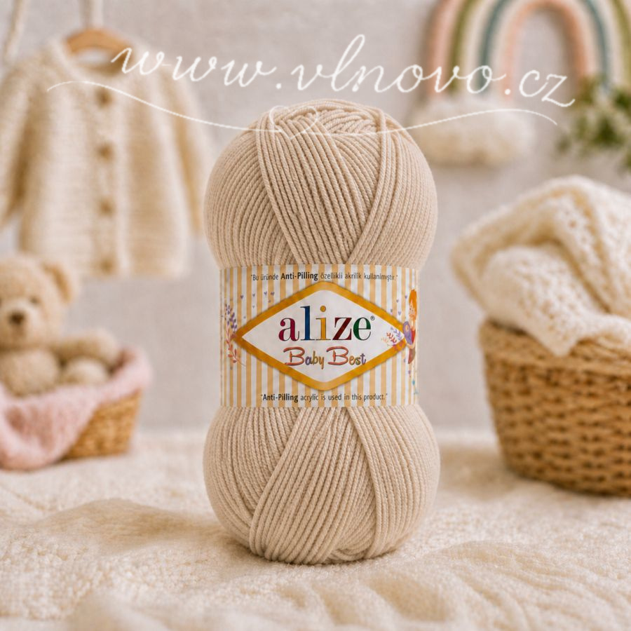 Alize Baby Best 310 - medová béžová