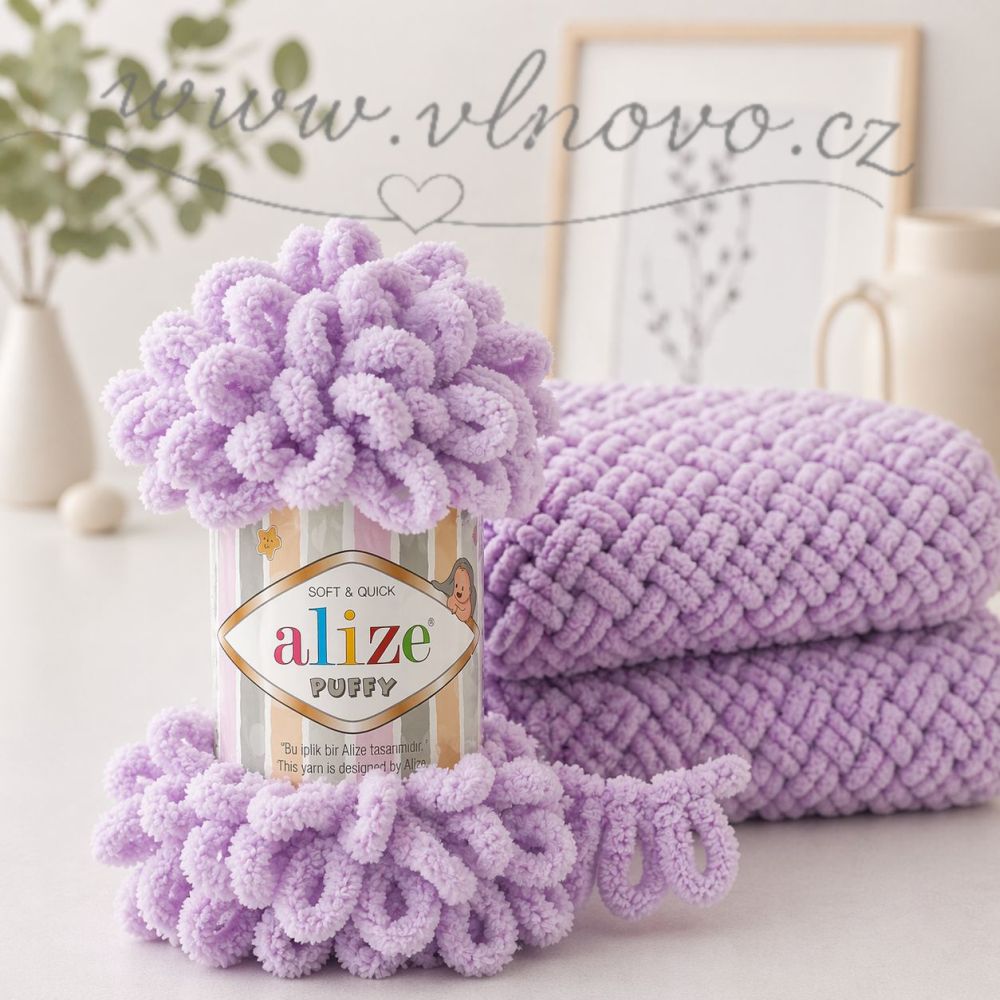 Alize Puffy 27 - světle fialová
