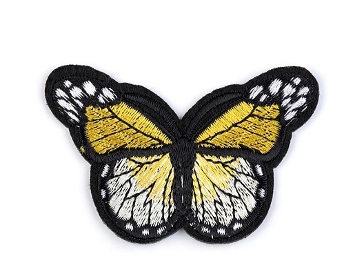 Nažehlovačka - motýl žlutý