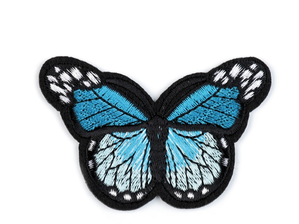 Nažehlovačka - motýl tyrkysový