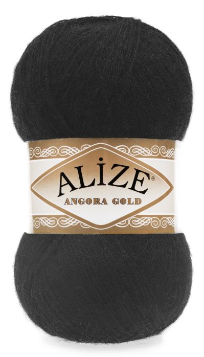 Alize Angora Gold 60 - černá