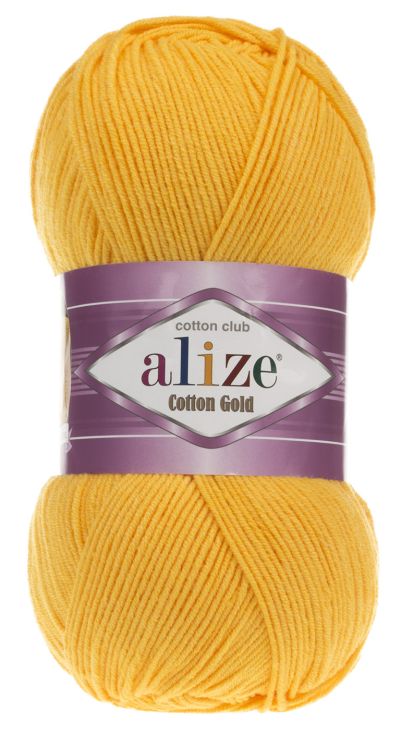 Alize Cotton Gold 216 - žlutá