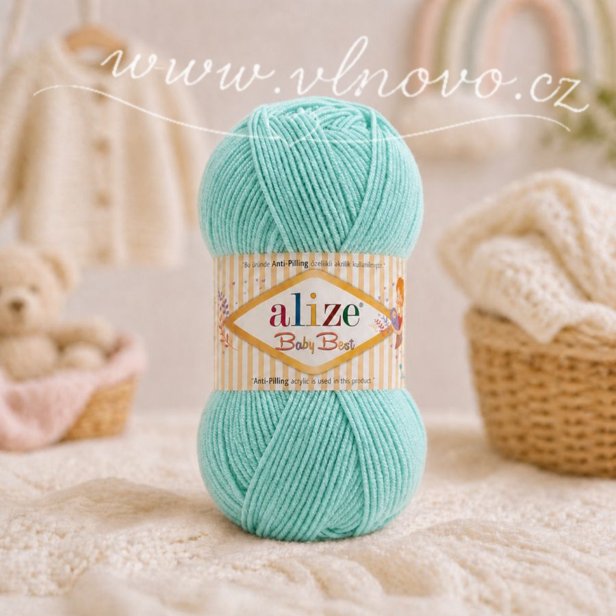 Alize Baby Best 19 - mátová