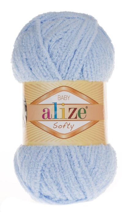 Alize Softy 183 - světle modrá