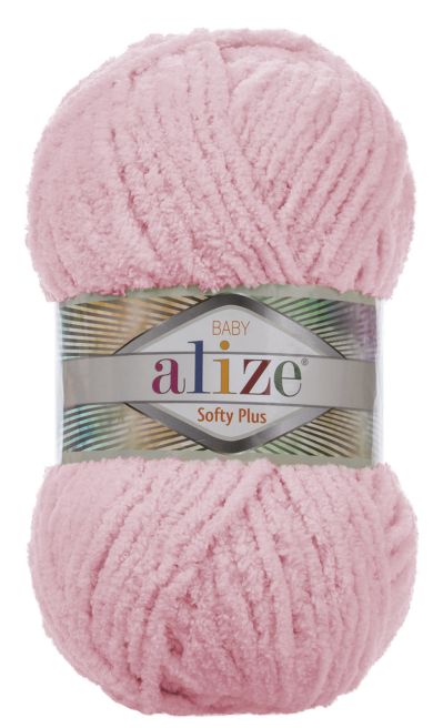 Alize Softy Plus 31 - pudrově růžová