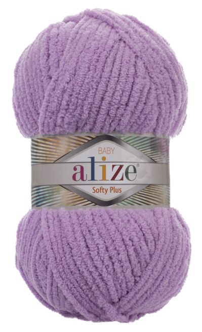 Alize Softy Plus 47 - světle fialová