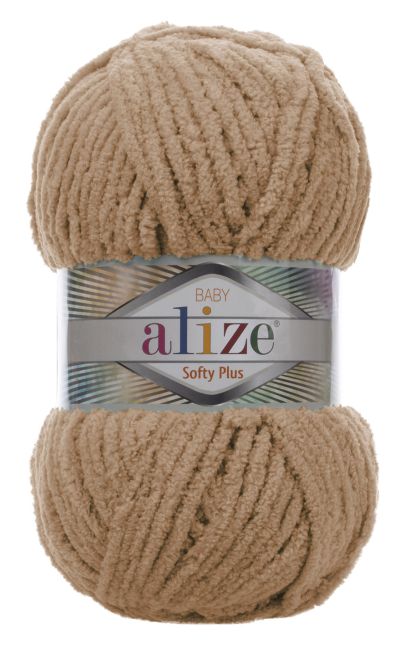 Alize Softy Plus 199 - velbloudí hnědá