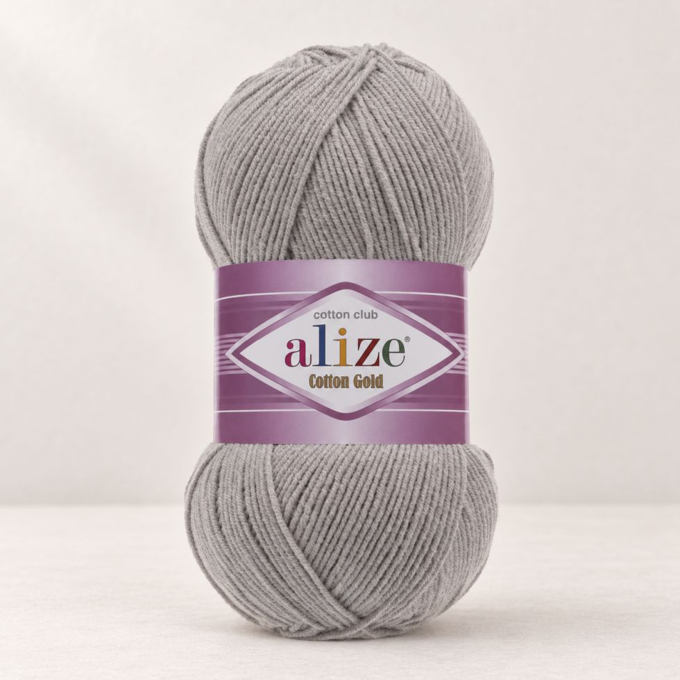 Alize Cotton Gold 200 - šedá