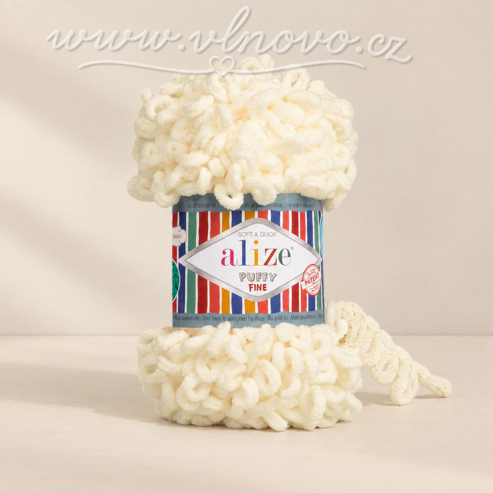 Alize Puffy Fine 62 - máslová