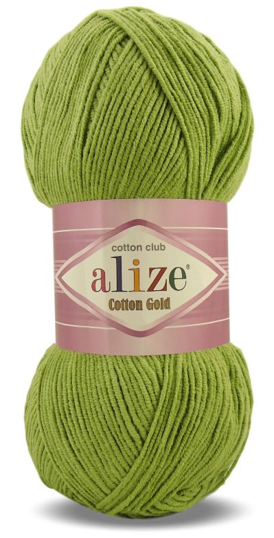 Alize Cotton Gold 485 - tmavě zelená