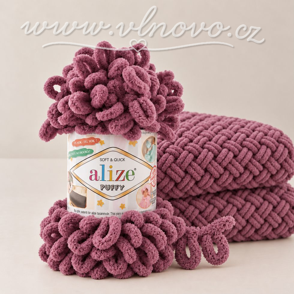 Alize Puffy 28 - fialová