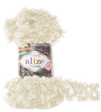 Alize Puffy Fur 6113 - máslová