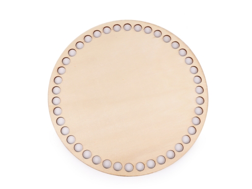 Dřevěné dno 20 cm - velké dírky