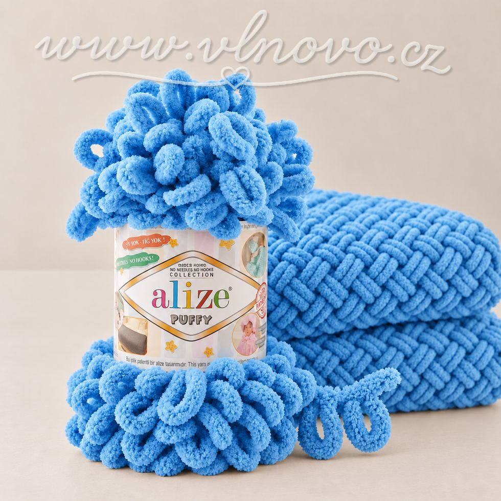 Alize Puffy 289 - modrá