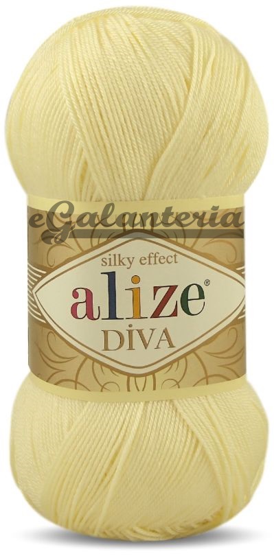 Alize Diva 01 - máslová