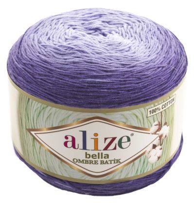 Alize Bella Ombre Batik 7406 - fialová