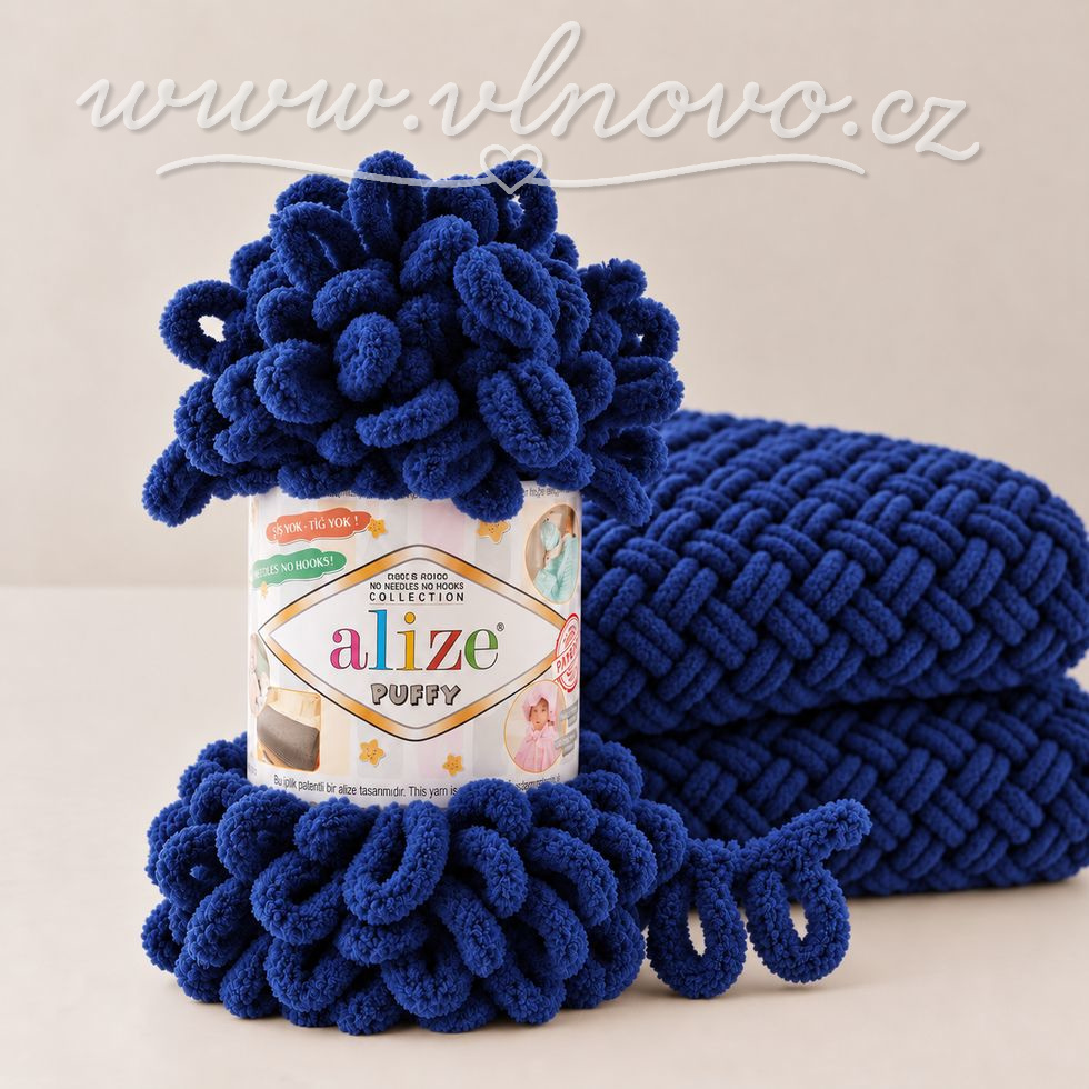 Alize Puffy 360 - tmavá král. modrá