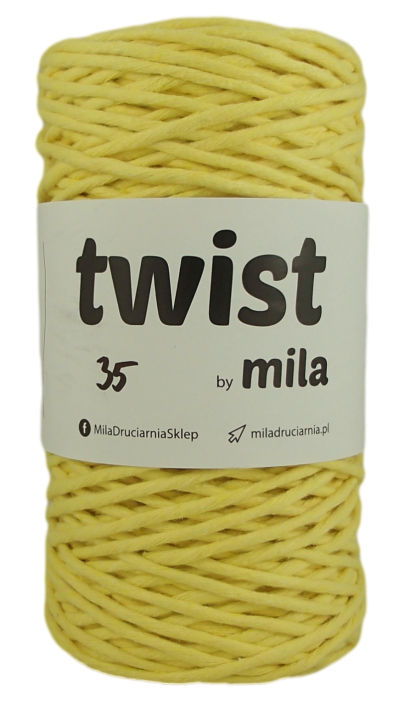 Twist 35 - citrónově žlutá