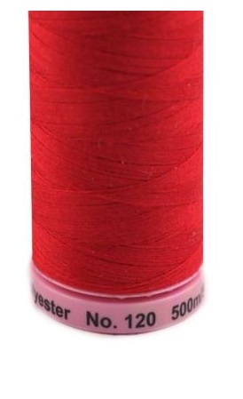 Nit - červená 500 m polyesterová
