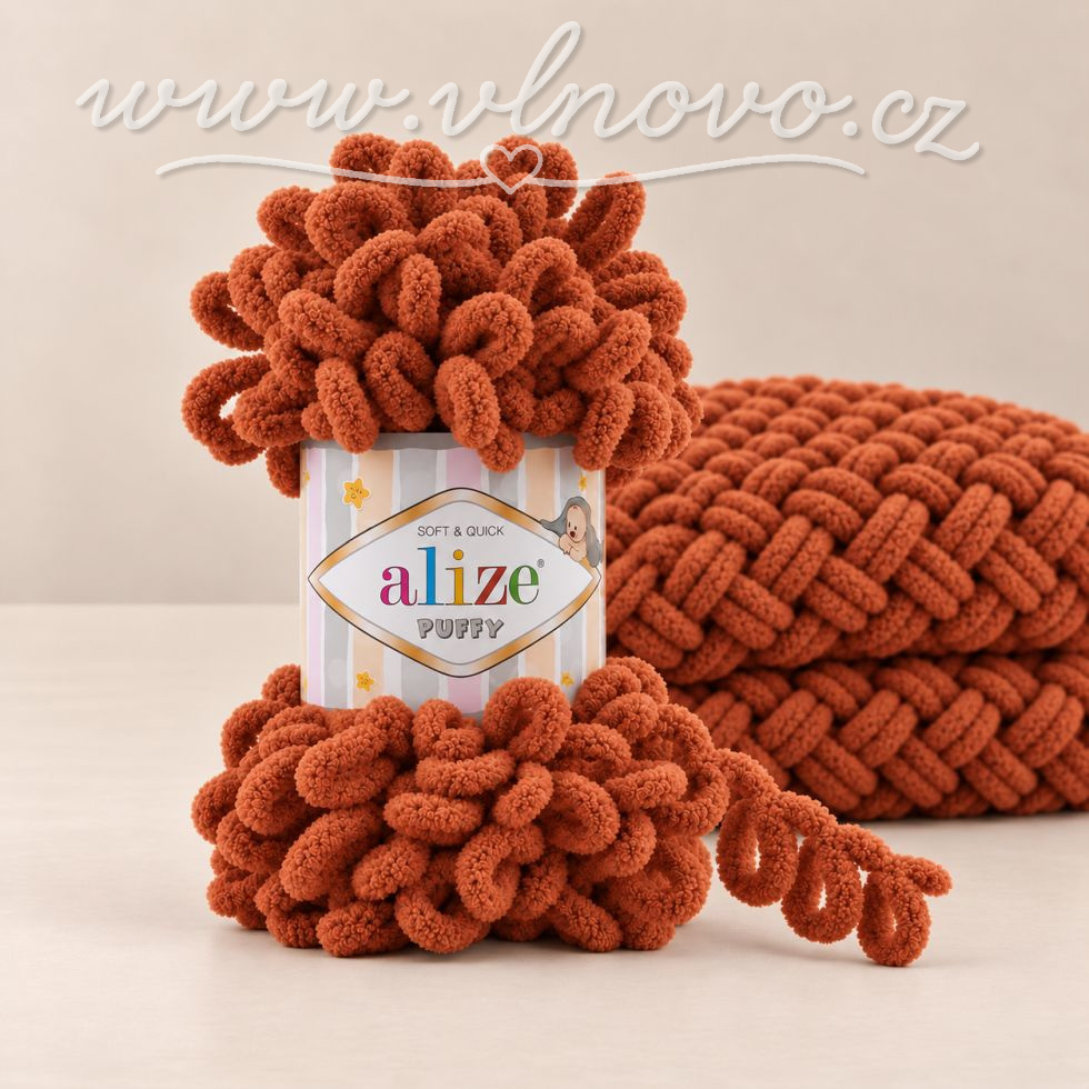 Alize Puffy 597 - skořice