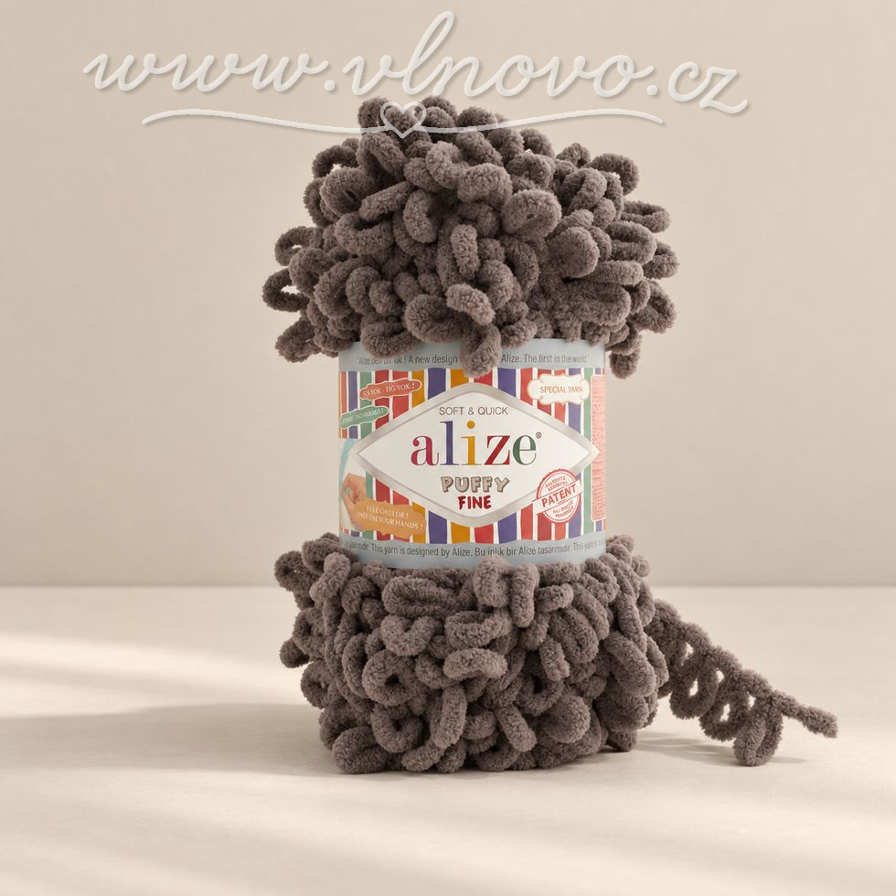 Alize Puffy Fine 305 - káva