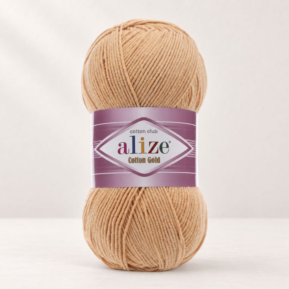 Alize Cotton Gold 446 - tmavá púdrová